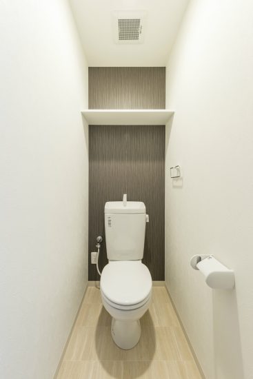 愛知県豊田市のメゾネット賃貸のトイレ