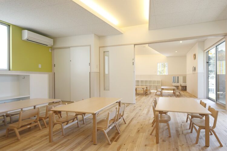 保育園施工事例(名古屋市名東区)2階　2・3歳児室