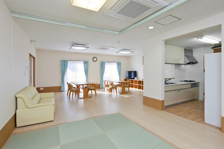 名古屋市名東区の介護施設の畳コーナー・機能訓練室