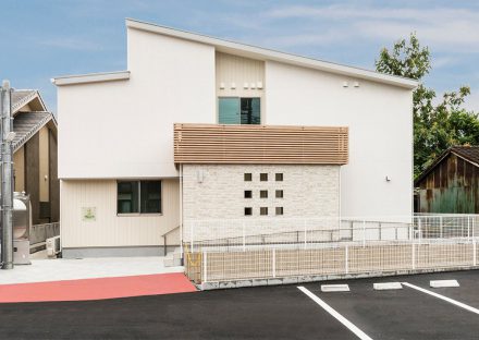 在宅型有料老人ホーム(愛知県あま市) 外観北面