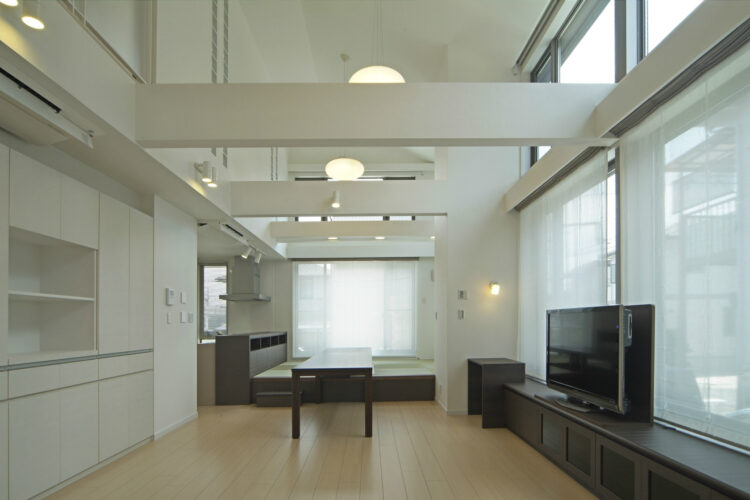 リビングに吹抜けのある家 豊田市の注文住宅施工事例 愛知県の注文住宅