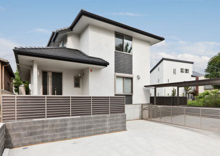 名古屋市名東区の注文住宅 外観