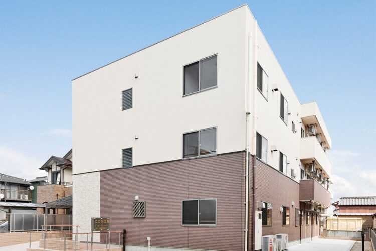 名古屋市西区の介護施設の木造3階建てのグループホーム