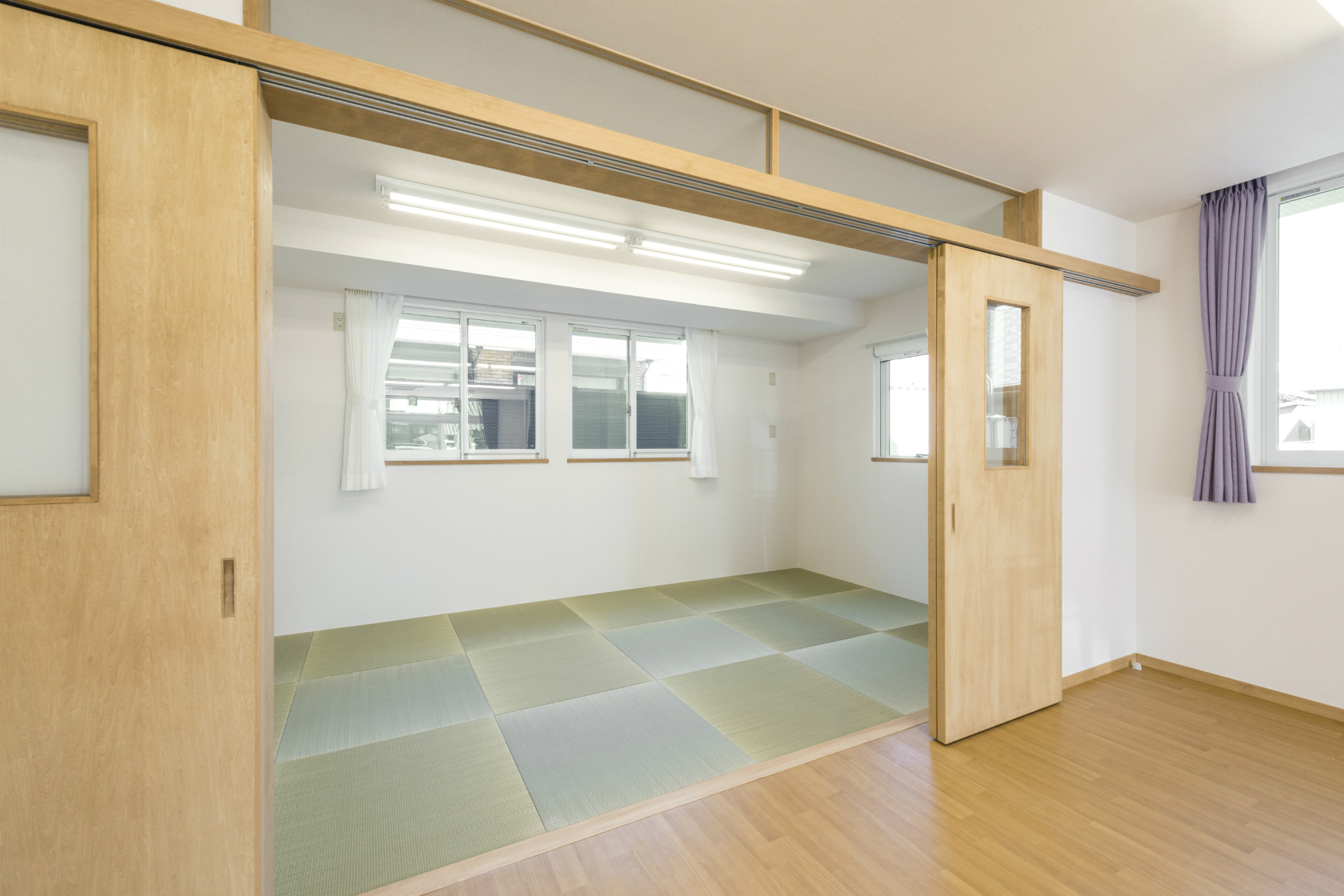 名古屋市港区の保育施設の畳コーナー