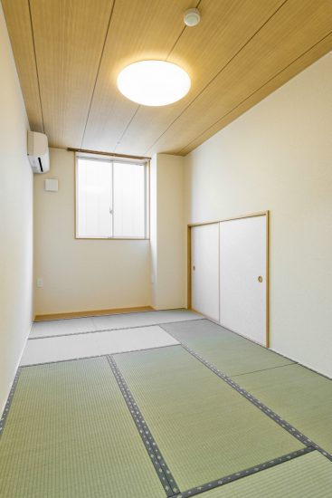 名古屋市中区の介護施設のエアコンの付きの和室