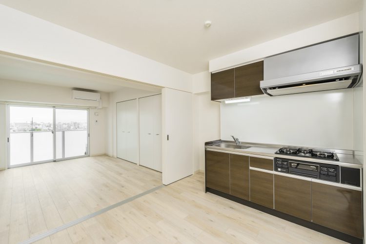 名古屋市瑞穂区の賃貸マンションの洋室とLDKは繋げて使用することも可