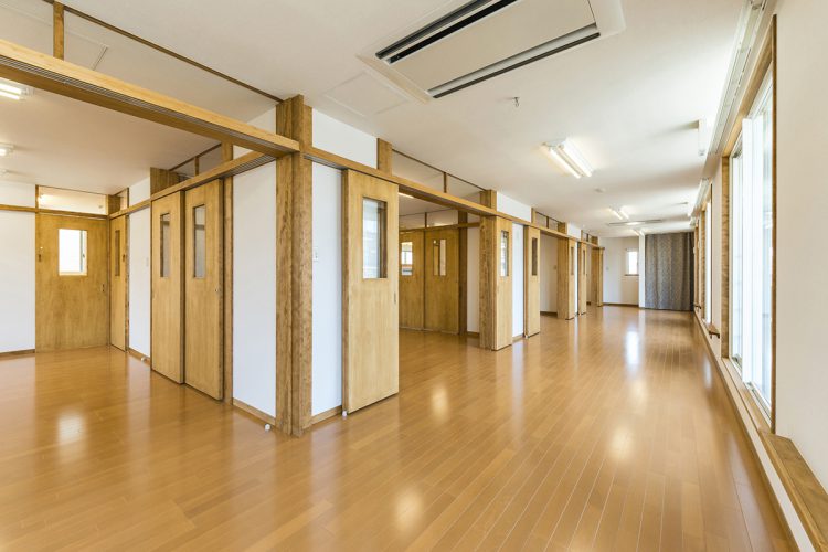 名古屋市西区の保育施設の5歳児保育室と共用保育室