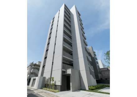 名古屋市中村区の130坪土地活用・マンション経営：モダンなデザインのワンルーム賃貸マンション