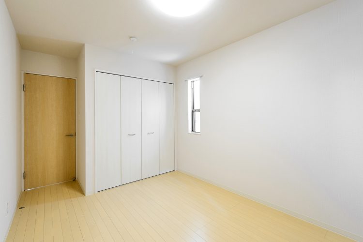 名古屋市天白区の戸建賃貸の収納付き洋室