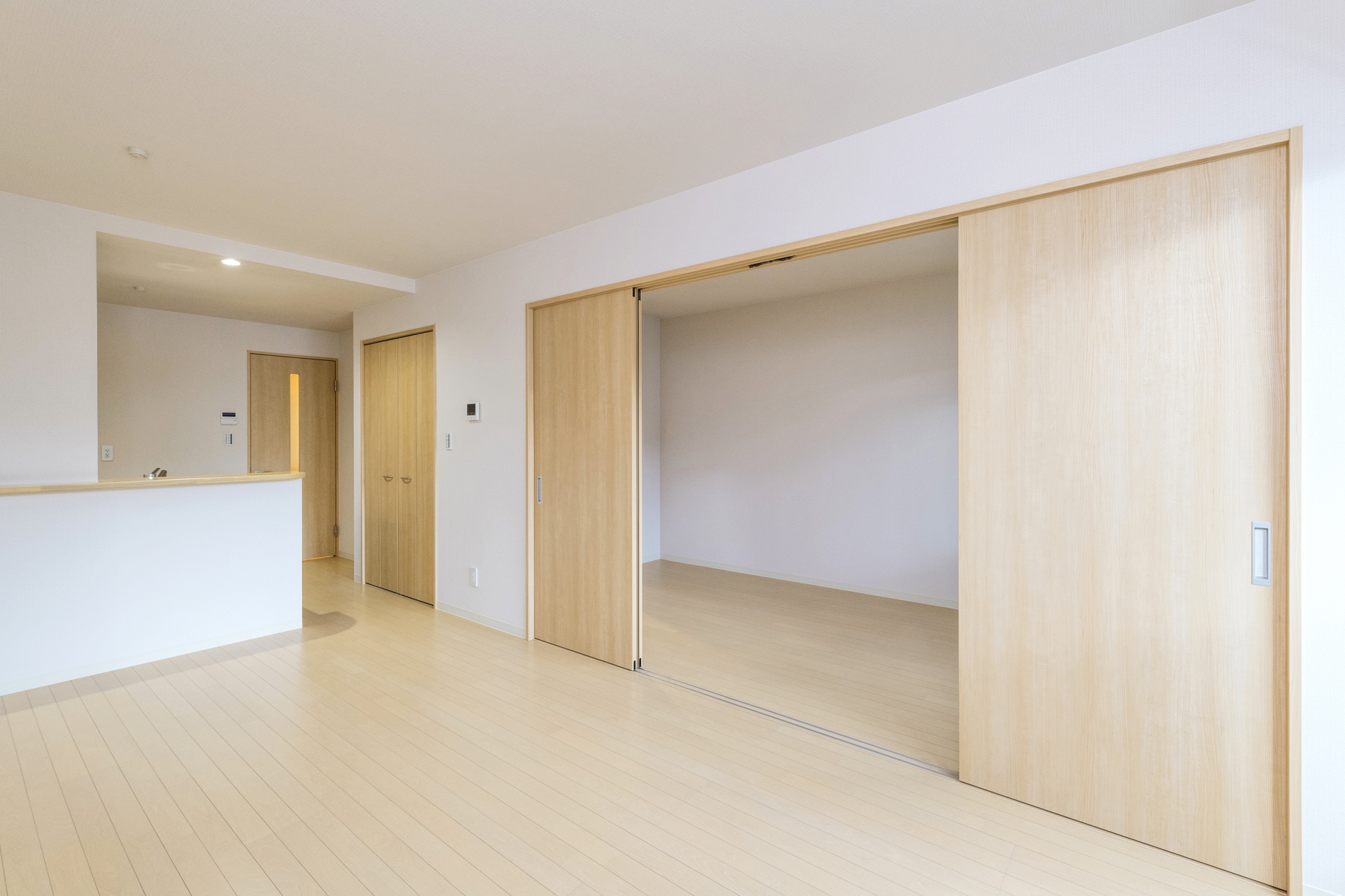 名古屋市中村区の木造3階建賃貸アパートのナチュラルテイストなLDK+洋室