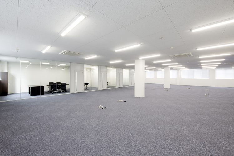 名古屋市天白区の鉄骨造の事務所の3階事務室