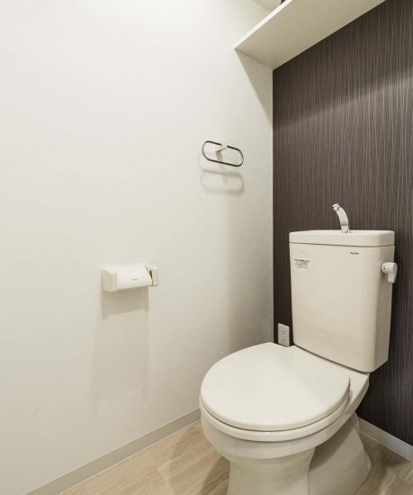 名古屋市東区の賃貸併用マンションの賃貸部分のトイレ