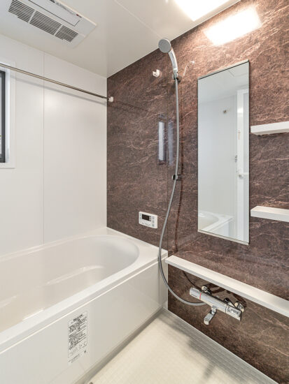 名古屋市瑞穂区の戸建賃貸住宅の浴室乾燥付きのバスルーム