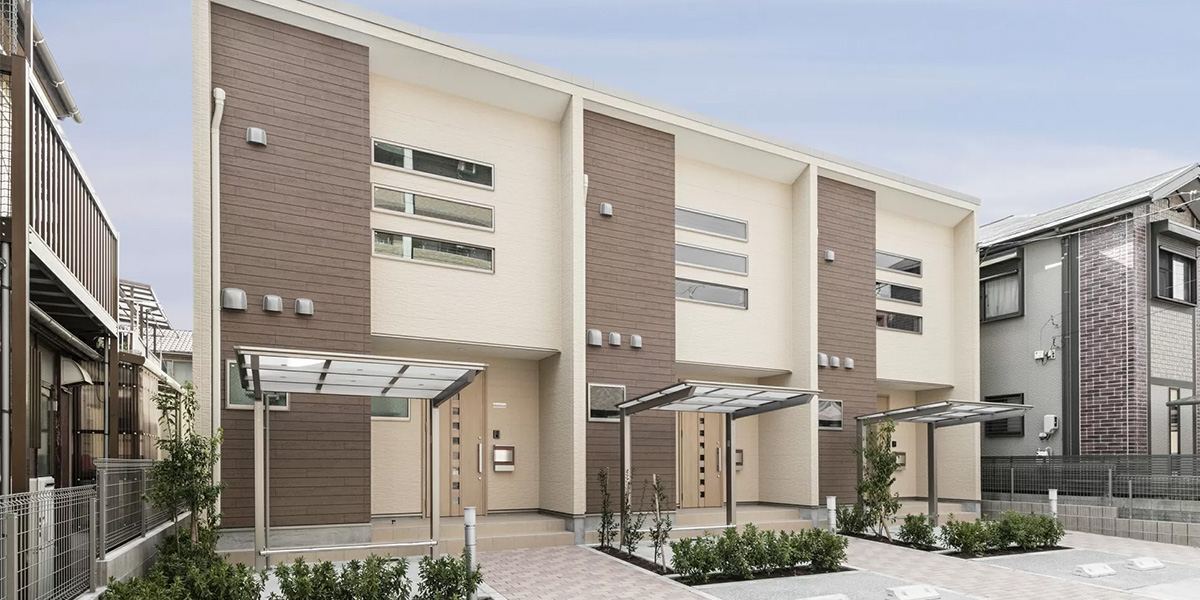 メゾネットアパート経営の土地活用・アパート経営・マンション経営の事例