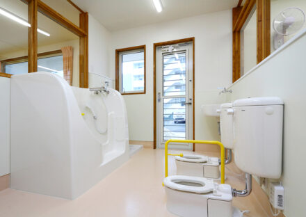 名古屋市瑞穂区の約200坪土地活用：保育園の1階沐浴室、乳児用トイレ